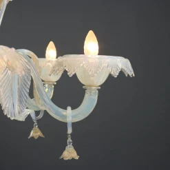 Pamono Venetian Murano Glass Chandelier><noscript><img width=
