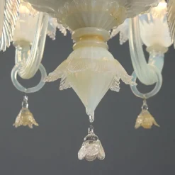 Pamono Venetian Murano Glass Chandelier><noscript><img width=