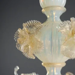 Pamono Venetian Murano Glass Chandelier><noscript><img width=