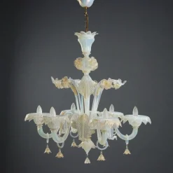 Pamono Venetian Murano Glass Chandelier><noscript><img width=