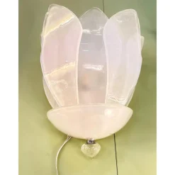 Hot Pamono Venetian Sanded Murano Glass Floreal Wall Sconces by Simoeng, Set of 2