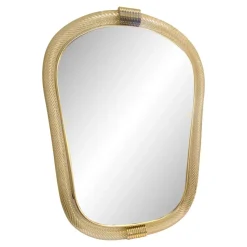 Sale Pamono Venetian Torciglione Torchon Murano Glass Wall Mirror by Simoeng
