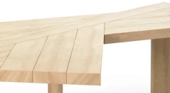 Hot Pamono Ventaglio Natural Oak Worktable by Charlotte Perriand for Cassina