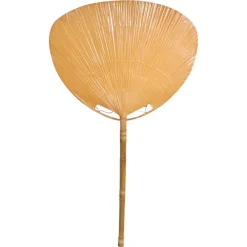 Pamono Very Large Uchiwa Floor Lamp by Ingo Maurer for M Design, 1977> Floor Lamps