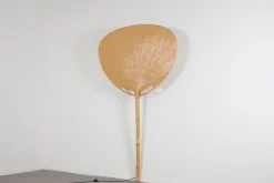 Pamono Very Large Uchiwa Floor Lamp by Ingo Maurer for M Design, 1977><noscript><img width=