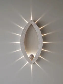 Best Pamono Vesica Pisces Light Sculptural Wall Lamp by Joachim Tantau