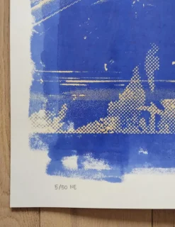 Discount Pamono Vhils, Blur, 2024, Acid-Fast Ink Screenprint
