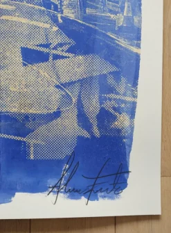 Discount Pamono Vhils, Blur, 2024, Acid-Fast Ink Screenprint