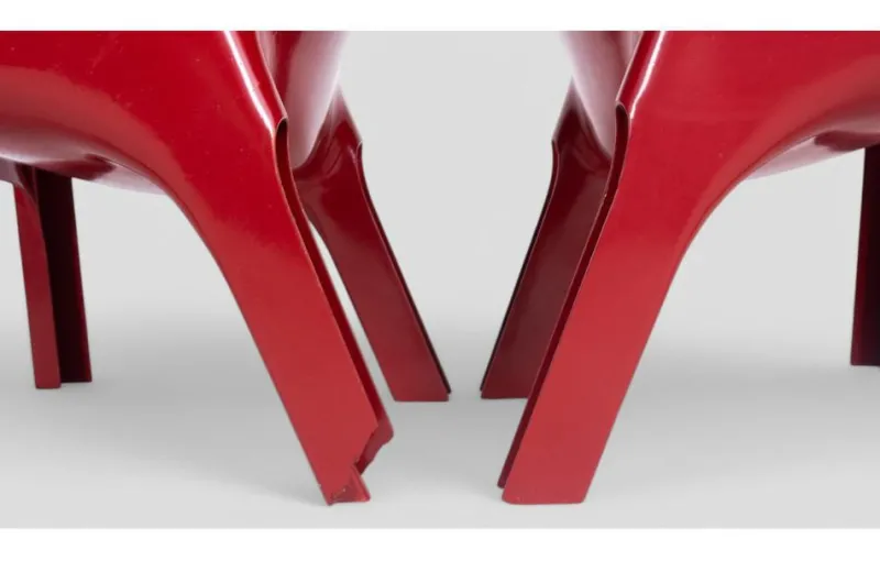 Pamono Vicario Armchairs by Vico Magistretti for Artemide, 1970s> Lounge Chairs & Armchairs
