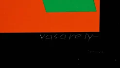 Pamono Victor Vasarely, Geometric Composition, 1980s, Multiple> Mid-Century
