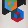 Pamono Victor Vasarely, Kinetic Composition: Bi Hexa, Screenprint> Prints & Multiples