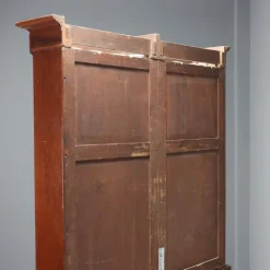 Best Pamono Victorian Bookcase Mahogany with Carvings, Italy, 19th Century