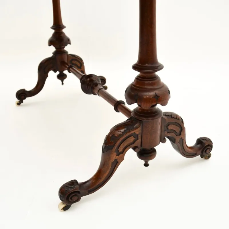 Pamono Victorian Burr Walnut Occasional Table, 1860s> Coffee & Side Tables