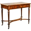 Online Pamono Victorian Burr Walnut Writing Table, 1870s