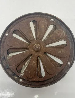 Clearance Pamono Victorian Cast Iron Air Vent - Ventilation Grille, 1900s