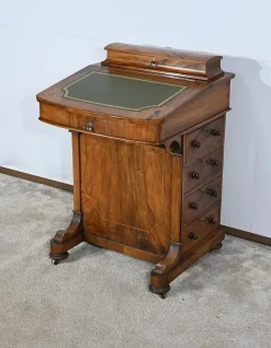 Sale Pamono Victorian Davenport Secretaire in Walnut, England