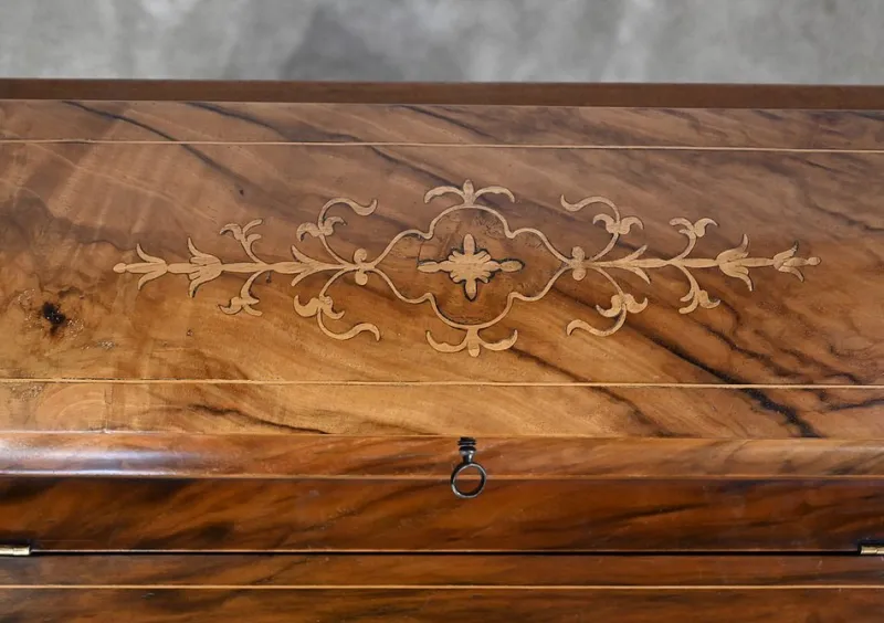 Sale Pamono Victorian Davenport Secretaire in Walnut, England