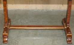 Hot Pamono Victorian Game Table in Walnut and Hardwood