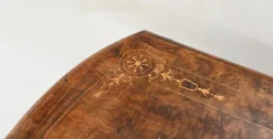 Pamono Victorian Games Table in Burr Walnut, 1880s> Game Tables