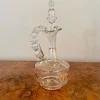 Best Pamono Victorian Glass Ewer, 1880s