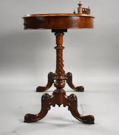 Pamono Victorian Kidney Shaped Writing Table in Rosewood, 1860><noscript><img width=