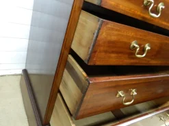 Outlet Pamono Victorian Mahogany Chest of Drawers, 1890s