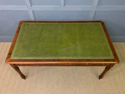 Best Pamono Victorian Mahogany 6-Drawer Writing Table, 1880s