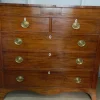 Pamono Victorian Mahogany Inlay Chest of Drawers