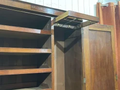 Pamono Victorian Mahogany Wardrobe, 19th Century><noscript><img width=
