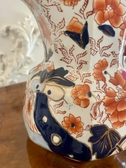 Pamono Victorian Mason Ironstone Jugs, 1880s, Set of 5><noscript><img width=