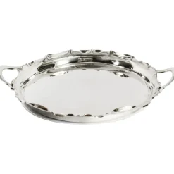 Pamono Victorian Silver Plated Tray from Walker & Hall, 1880> Trays