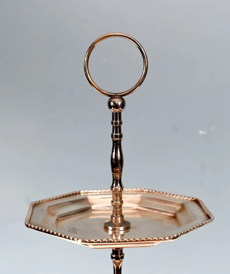 Pamono Victorian Silver-Plated Cake Stand> Dinnerware Accessories