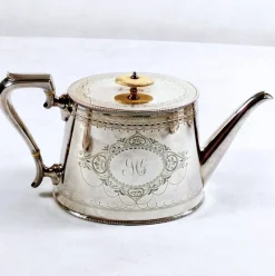 Pamono Victorian Silver-Plated Tea & Coffee Set from George Shadford Lee & Henry Wigfull,  Set of 4