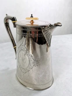 Pamono Victorian Silver-Plated Tea & Coffee Set from George Shadford Lee & Henry Wigfull,  Set of 4