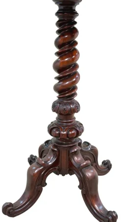 Online Pamono Victorian Walnut and Specimen Marble Chess Table, 1860