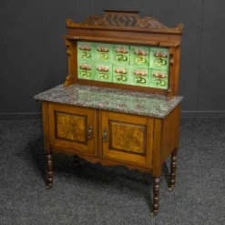 Pamono Victorian Walnut Washstand, 1890s> Dressing Tables