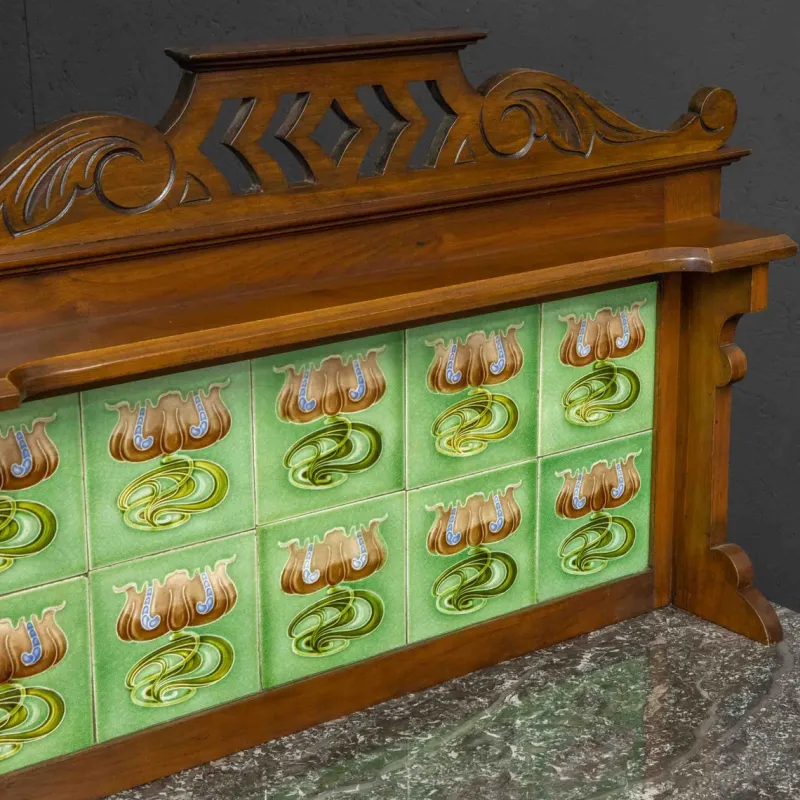 Pamono Victorian Walnut Washstand, 1890s> Dressing Tables