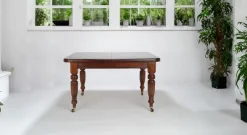 Clearance Pamono Victorian Wind Out Mahogany Extending Banquet Dining Table, England, 1910s