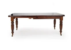 Clearance Pamono Victorian Wind Out Mahogany Extending Banquet Dining Table, England, 1910s