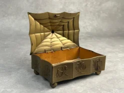 Pamono Vienna Secession Jewelry Box by Dagobert Peche for Wiener Werkstätte, 1890s><noscript><img width=