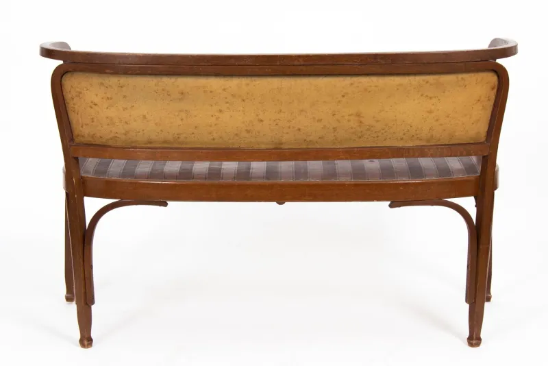 Pamono Vienna Secession Seating Set attributed to Gustav Siegel for J & J Kohn, 1905, Set of 5> Living Room Sets