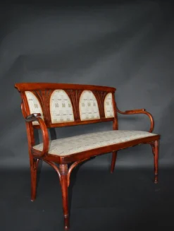 Pamono Vienna Secession Seating Set by J&J Kohn, Austria, 1910s, Set of 3> Living Room Sets