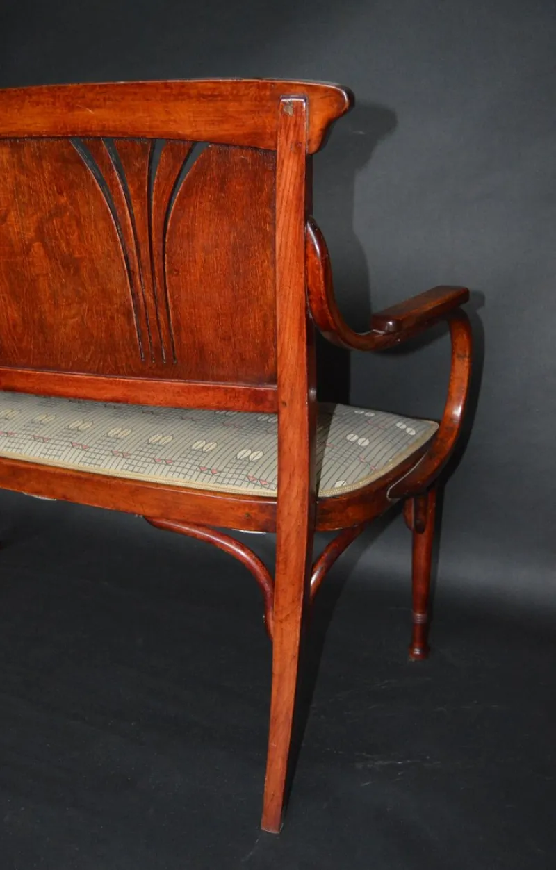 Pamono Vienna Secession Seating Set by J&J Kohn, Austria, 1910s, Set of 3> Living Room Sets