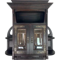 Best Pamono Vienna Secession Wall Cabinet, 1890s