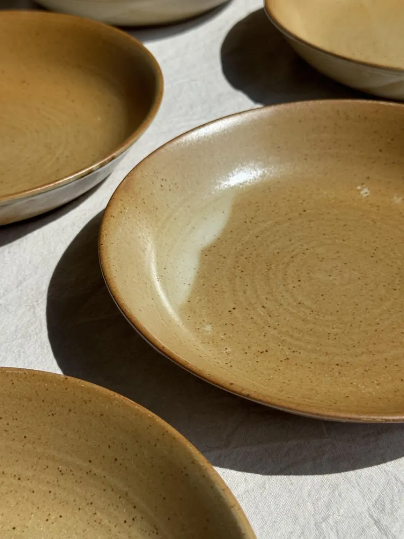 Pamono Village France D19 Soup Plates from CNP, 1980s, Set of 29> Dinner Plates & Bowls
