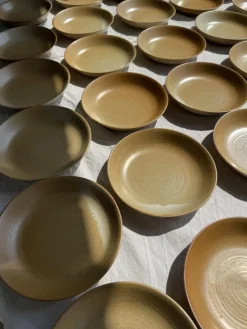 Pamono Village France D19 Soup Plates from CNP, 1980s, Set of 29><noscript><img width=