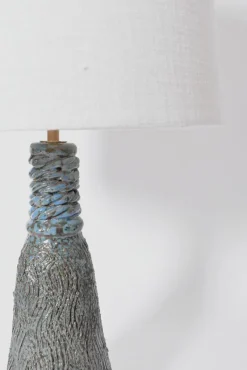 Sale Pamono Villandry Blue Green Ceramic Lamp by Barracuda Interiors