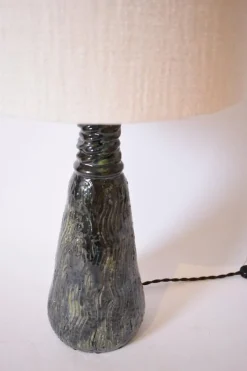 Pamono Villandry Green and Blue Ceramic Lamp by Barracuda Interiors><noscript><img width=
