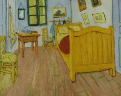 Pamono Vincent Van Goghs the Yellow House V2 Glass Sculpture by Richard Rooze for Jaroslav Wasserbauer><noscript><img width=