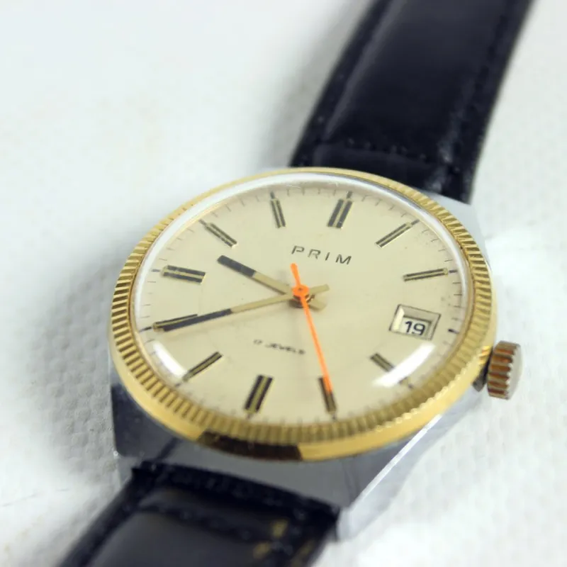Hot Pamono Vintage 17 Jewels Mechanical Wristwatch from Prim, Former Czechoslovakia, 1960s